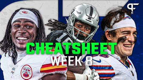 Who to Start Week 8 Fantasy Football: Navigating the Chaos of Bye Weeks and Breakouts